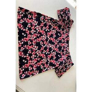 White House Black market floral blouse